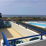 Bleu Marine Vue Ocean, 2 Chambres, Terrasse 30m2, Parking Privatif Et Piscine En été Apartamento *