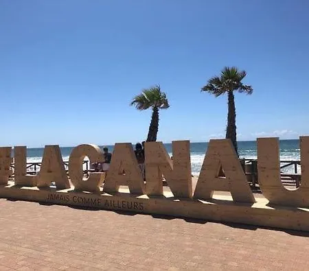 Apartment Bleu Marine Vue Ocean, 2 Chambres, Terrasse 30m2, Parking Privatif Et Piscine En Ete *