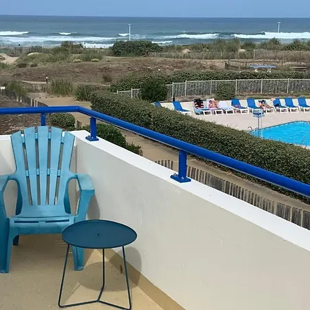 Bleu Marine Vue Ocean, 2 Chambres, Terrasse 30m2, Parking Privatif Et Piscine En Ete * Lacanau