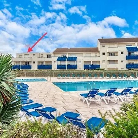 Apartment Bleu Marine Vue Ocean, 2 Chambres, Terrasse 30m2, Parking Privatif Et Piscine En Ete *