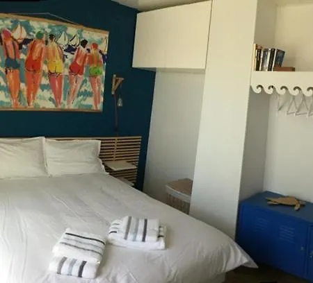 Apartment Bleu Marine Vue Ocean, 2 Chambres, Terrasse 30m2, Parking Privatif Et Piscine En Ete Lacanau