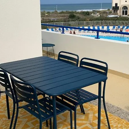 Bleu Marine Vue Ocean, 2 Chambres, Terrasse 30m2, Parking Privatif Et Piscine En Ete